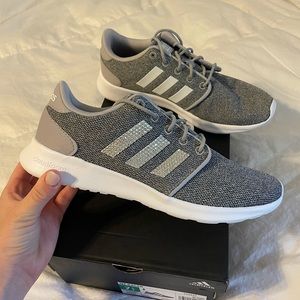 Custom Swarovski Crystal Adidas QT Racer